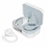 Goshyda Übersetzergerät, Bluetooth-Sprachübersetzer-Ohrhörer mit APP, 144 Sprachen Online-Übersetzung Unterstützt Musik und Sprechen, für das Lernen auf Geschäftsreisen (White)