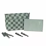 LÄSSIG Baby Kinderwagenorganizer Taschenorganizer inkl. Kinderwagenbefestigung und Schultergurt/Casual MIX Multi Bag green/olive