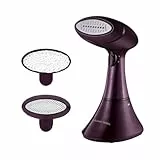 Russell Hobbs Dampfglätter [2 farbliche Dampfstufen: 32g/min + 20g/min] Colour Control (1800W, schnellaufheizend, Keramiksohle, inkl. 2 Aufsätze: feine Stoffe&Polstermöbel) Reisebügeleisen 27410-56