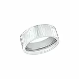 s.Oliver Ring Edelstahl Damen Ringe, Silber, Kommt in Schmuck Geschenk Box, 2032526