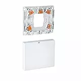 Schneider Electric Merten Herd- und Geräteanschlussdose, Aufputz, 2 Ausgänge, Steckklemmen, IP20, polarweiss, Artikelnummer MEG1011-9019