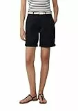 s.Oliver Shorts mit geflochtenem Gürtel und Garment Dye