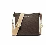 Michael Kors Kleine Umhängetasche aus Leder, Braun