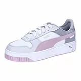 PUMA Damen Carina Street Sneaker, White Grape Mist Silver, 40 EU