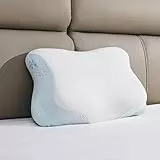CloudÉtoile Nackenkissen Kopfkissen Memory Foam - 2-in-1 ergonomisches Kopfkissen aus Viscoschaum, Schmetterlingskissen Seitenschläferkissen Nackenstützkissen, Oeko-TEX®