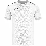 JAKO Herren Trikot Pixel (Kurzarm), Weiß, XL