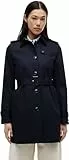 Tommy Hilfiger Damen Jacke Heritage Single Breasted Trench Übergangsjacke, Blau (Midnight), 3XL