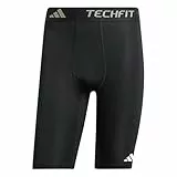 adidas Herren Techfit Compression Training Short Tight Tights, Black, M
