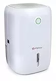 alpina Luftentfeuchter Elektrisch – Luftentfeuchter Klein 330 ml/Tag – Raum Entfeuchter für Keller, Schlafzimmer und Büro bis 50m² – Abnehmbarer Wasserbehälter – Raumentfeuchter - Weiß