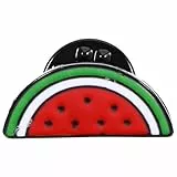 Amosfun Wassermelonen-Brosche FüR Damen Kreatives Mode-Accessoire Lustige Lapel Pin Ideal FüR Partys Multi 2.1 X 1.0 X 0.5 Cm