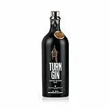 TURM GIN Limited Edition 2022 - Barrel Aged Dry Gin | Premium Bio-Gin aus Deutschland 47% | Mit feiner Bourbon-/Ahornsirup-Note, Holsteiner Cox & 15 erlesenen Botanicals [0,7 Liter]