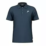 HEAD Slice Polo Shirt Men, Navy