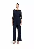 Vera Mont Damen Jumpsuit mit Spitze Night Sky,42