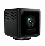 Liretope Mini Kamera, 4K HD WLAN Überwachungskamera Innen Für Live Übertragung Handy APP, WiFi Camera Nachtsichtkamera mit Bewegungsmelder/Lange Batterielaufzeit/Cloud-Speicherplat