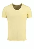 KEY LARGO Herren Soda New V-Neck T-Shirt, Pastel Yellow (1418), L EU