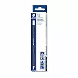 STAEDTLER 108 20-0 Lumocolor glasochrom Trockenmarker, permanent, 12 Stück im Kartonetui, weiß