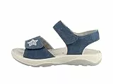 Lurchi Mädchen 74l2003007 Flache Sandale, Jeans, 34 EU