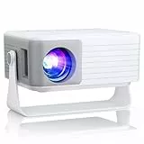 Mini Beamer, AKIYO Mini Projektor, Tragbarer Filmprojektor 1080P Unterstützt für Kindergeschenk, Heimkino Video Beamer, Kompatibel mit Smartphone/TV Stick/HDMI/AV