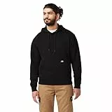 Dickies, Herren, Fleece-Hoodie mit mittlerem Gewicht, regular, Schwarz, L