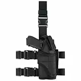 flintronic Taktisch Beinholster, Einstellbare Tactical Holster Tasche für Jagd, Militärspiele, Paintball, Training oder Cosplay