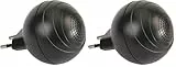 Windhager Mücken-Stecker Ultra, Insektenschutz, Schädlingsbekämpfer, Insektenabwehr, Mückenabwehr, und chemiefrei, 03345, Schwarz, bis zu 30m², 1 Stück (2er Pack)