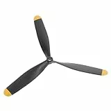 VANZACK Rc Flugzeug 3-Blatt Propeller für Spielzeugflugzeuge Kleiner Propeller für Selbstgemacht Ersatzteile Stabile Rotation Kompatibel mit Verschiedenen Modellen Installieren