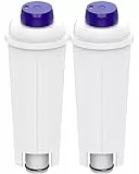 2Stücks Kaffeemaschine Wasserfilter für DeLonghi, Wasserfilter Delonghi Magnifica s DLSC002 Siebträgermaschine Delonghi Wasserfilter für De'Longhi ECAM, ETAM, EC, BC Serie