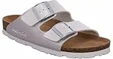 Rohde Damen, Frauen, Klassische Sandalen, Sandalen,Pantoletten,Sommerschuhe,Hausschuhe,Kork-fußbett,Offwhite,40 EU / 6.5 UK