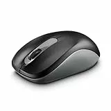 Hama kabellose Maus für Links- und Rechtshänder (3 Tasten, 2,4 Ghz, mit USB-Nanoempfänger, 1600 DPI, optische Maus, für Notebook und PC) anthrazit/schwarz