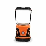 DA LIGHT LED Campinglampe Superhelle 1500 Lumen 4 Lichtmodi Dimmbarer Suchscheinwerfer Batteriebetriebene Notlampe Geeignet für Nachtwanderungen Zeltbeleuchtung Notfälle Stromausfälle usw. (Orange)