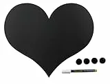 Securit FB-Heart Kreidetafel maximal 30 x 50 cm