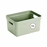 Sunware Sigma Home Aufbewahrungsbox Bad 13L - 35x24,6x18,3cm - Kunststoff Aufbewahrungsbox Ohne Deckel - körbe & behälter