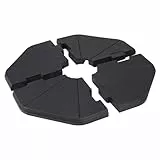 Sekey Ampelschirmständer Sonnenschirmständer für Ampelschirm, nach Befüllung mit Wasser oder Sand bis zu 60KG-78KG