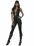 Leg Avenue 85463 - Deluxe SWAT Kommandant Kostüm, Größe Small (EUR 36), Damen Karneval Fasching