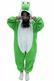Grün Yoshi Fleece Pyjama Unisex Tier Onesie Schlafanzug XXL Größe 186–199 cm Halloween Cosplay Kostüm Loungewear für Erwachsene Herren Damen