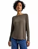 Street One Damen 3015618 Basic Pullover, Nomad Brown Mel, 40