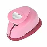 efco 1790023 Stanzer S, Herz Motivstanzer, Kern: Metall, Pink, 6 x 4 x 4,5 cm