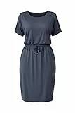 Sheego Damen Kleid Jerseykleid Kurzarm Rundhals-Ausschnitt Große Größen