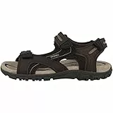 Geox Herren U Sandal Strada D Riemchensandalen, Braun Brown Sand C0705, 45 EU