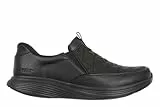 MBT SF-300 Slip On Herren-Alltagsschuhe ohne Schnürsenkel. Wanderschuhe, anatomisch und bequem. Physiologische Komfort- und Stabilitätsschuhe mit Wippensohle ohne Schnürsenkel. Farbe Schwarz