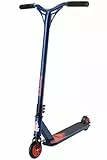 BLUE GORILLAZ Freestyle Stunt Scooter für Kinder ab 8 Jahre, 100mm Kinderroller für Einsteiger, Alu City Kickscooter, Blau