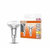 Osram LED-Reflektorlampe, Sockel: E14, Warm White, 2700 K, 2,6W, Ersatz für 40-W-Reflektorlampe, LED STAR R50