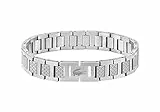 Lacoste Gliederarmband für Herren Kollektion METROPOLE in Edelstahl Verziert mit Petit-Piqué-Muster - 2040117