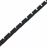 InLine 59946L Spiralband Kabelschlauch 10m, schwarz, 10mm