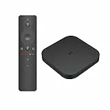 Xiaomi Mi Box S 2 GB RAM + 8 GB Speicher 4K Ultra HD-Multimedia-Player mit Google Assistant-Fernbedienung, Bluetooth, 4K HDR, Dolby Audio, DTS HD, Android 8.1