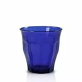 Duralex Picardie-Glas-Trinkgläser, hergestellt in Frankreich, 26,7 ml, Saphir/Saphirblau, 6 Stück