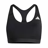adidas Women's Optime Essentials Workout Medium Support Bra, Black, S