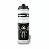 SKS GERMANY DEER BOTTLE LARGE 750 ml Fahrradflasche im Hirsch-Design, Fahrradzubehör (Flasche mit Shiva-Verschluss, für alle gängigen Flaschenhalter, auslaufsicheres Push-Pull-Ventil)