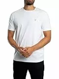 Gant Herren Printed Archive Shield Tshirt, Weiß, M EU