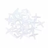 ULTECHNOVO Verbinder Zubehör 40st Luftventil Luftanschluss Luft Für Aquarien Luftpumpe Aquarium Weiß Adapter Gerades Luftventil
